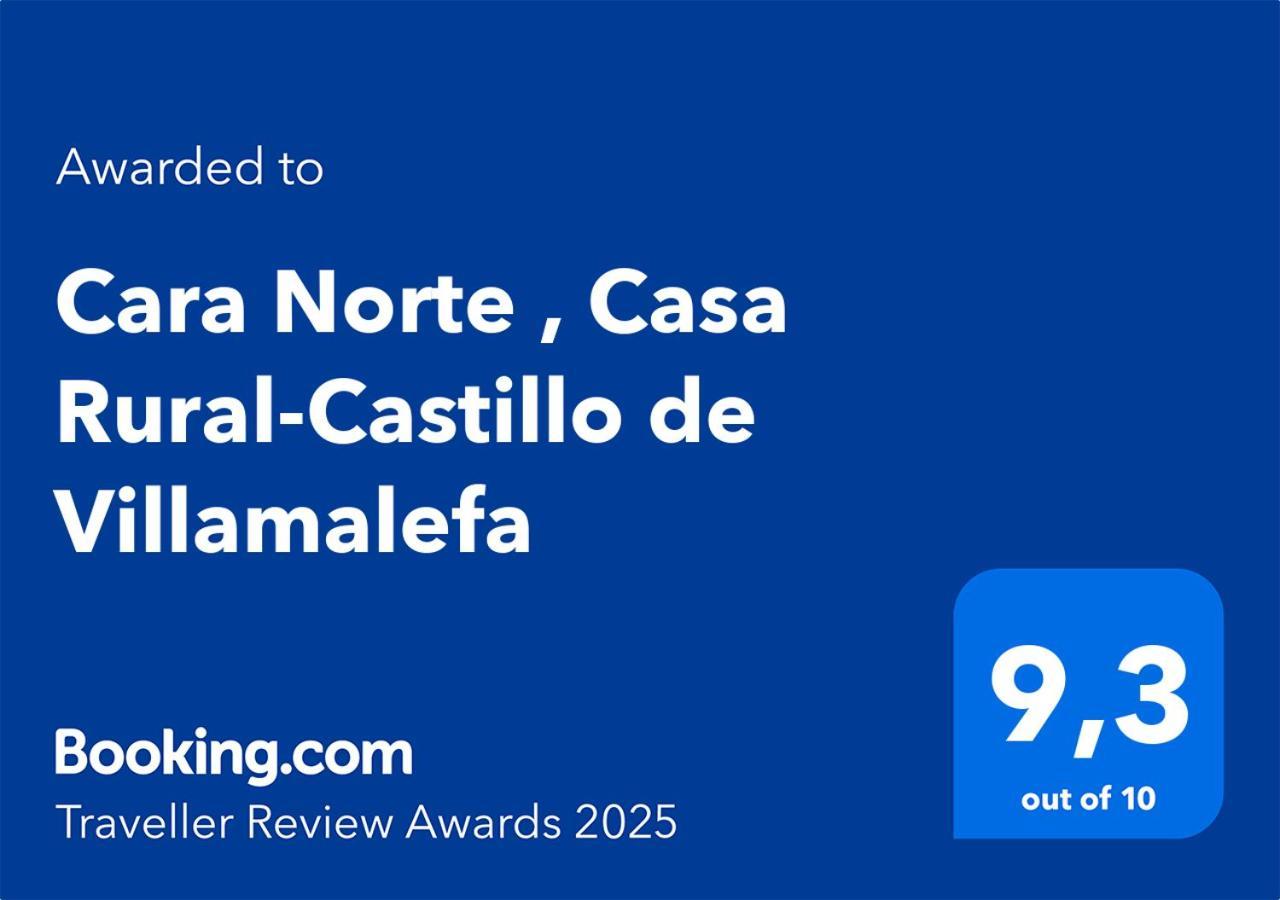 Cara Norte , Casa Rural-Castillo De Villamalefa Eksteriør billede